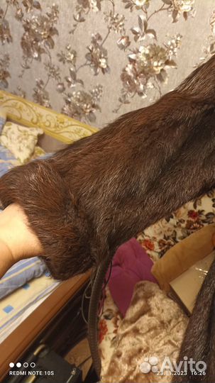 Шуба нутрия для реставрации