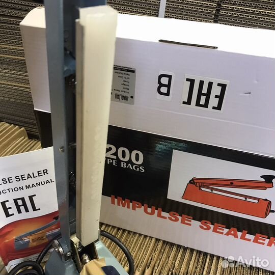 Запайщик реторт пакетов fs 200b 8мм 500Вт