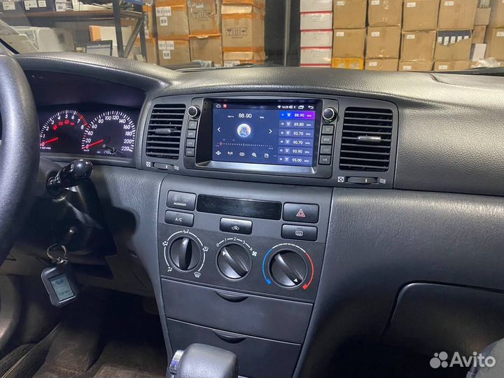 Android магнитола Toyota Corolla 120, есть Teyes