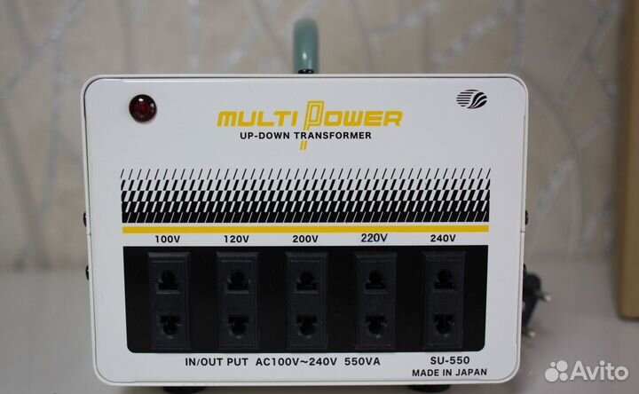 Трансформатор мультивольтажный 220/100 В и обратно