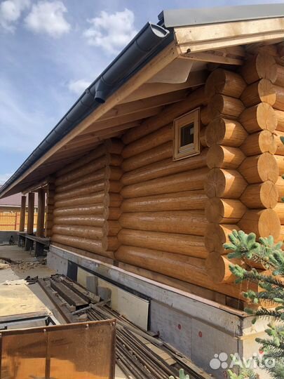 Шлифовка сруба