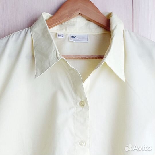 Блузка рубашка хлопок 56 Bonprix