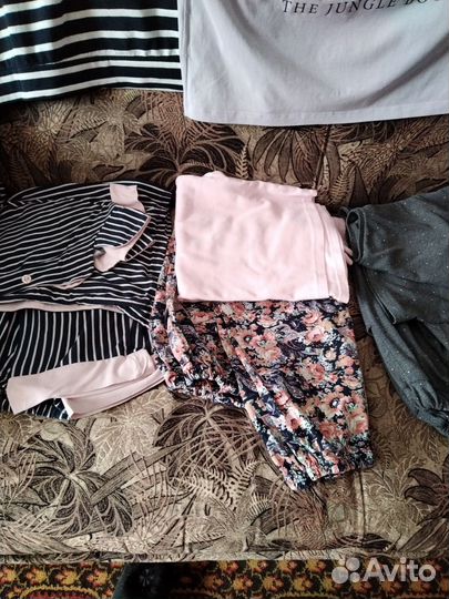 Разбираю гардероб, вещи пакетом 46 48