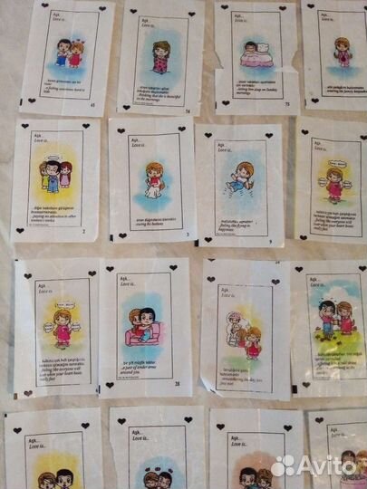 Вкладыши Love is