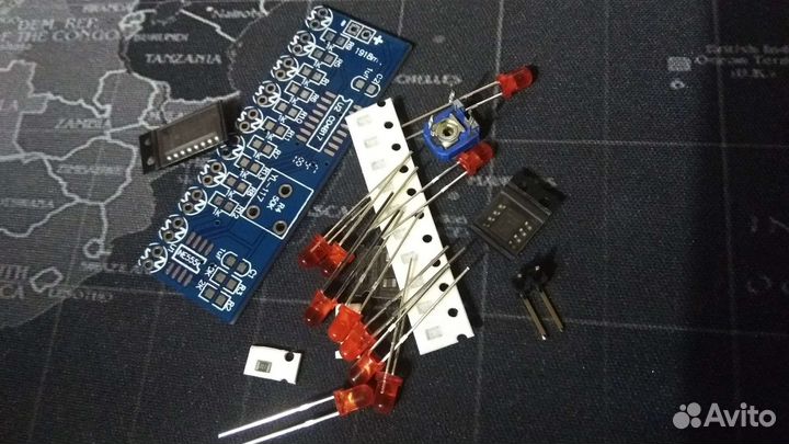 Конструктор набор для пайки бегущие огни diy kit