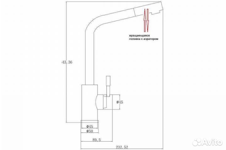 Смеситель ZorG Steel Hammer нержавейка SH 5161 IN