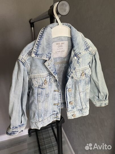 Куртка джинсовая для девочки 98р