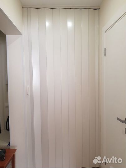 Дверь гармошка складная пластиковая, в Белгороде