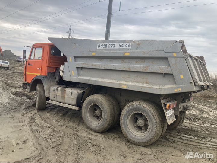 Услуги камаз самосвал