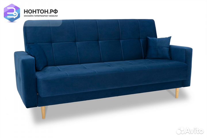 Диван книжка Фиеста синий