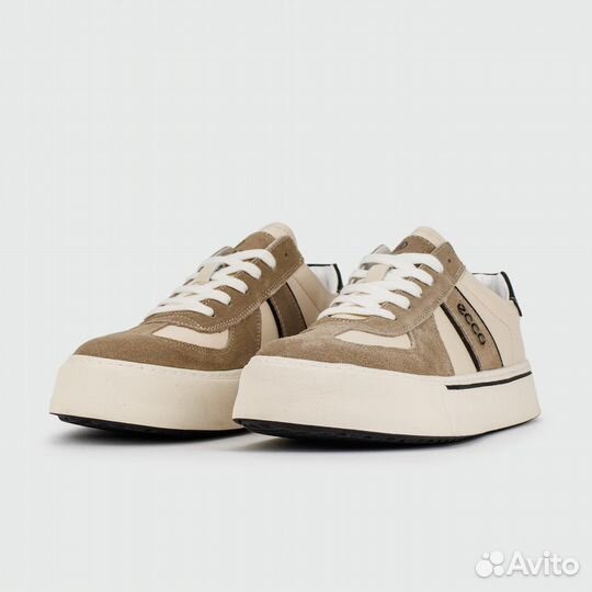 Кроссовки Ecco Qeez Beige