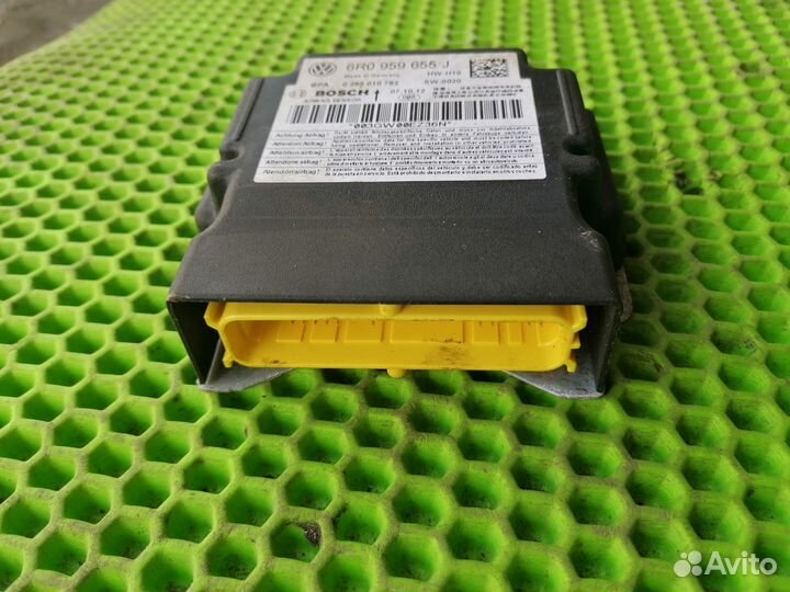 Блок срс AIR BAG для VW Polo 2011-н.в. сработал