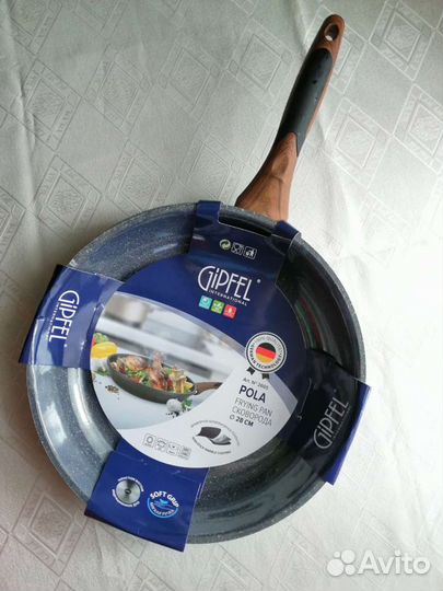 Сковорода gipfel pola 2665, диаметр 28 см