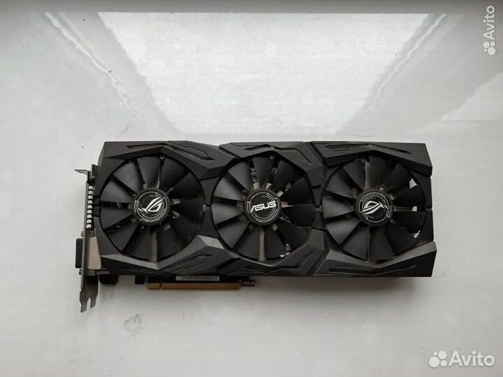 Видеокарта gtx 1080 8gb asus strix gaming