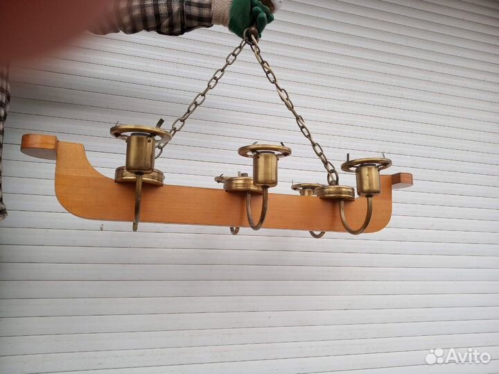 Люстра Ладья 80 е