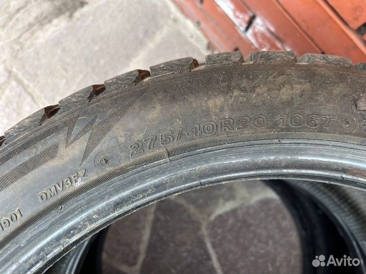 Bridgestone Blizzak DM-V3 245/45 R20 и 275/40 R20