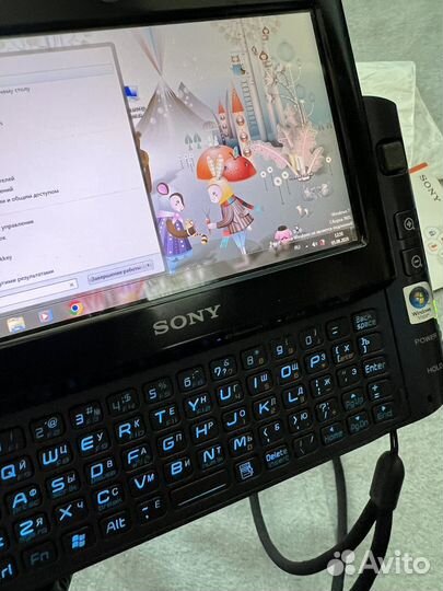 Компактный компьютер Sony vaio VGN-UX490N