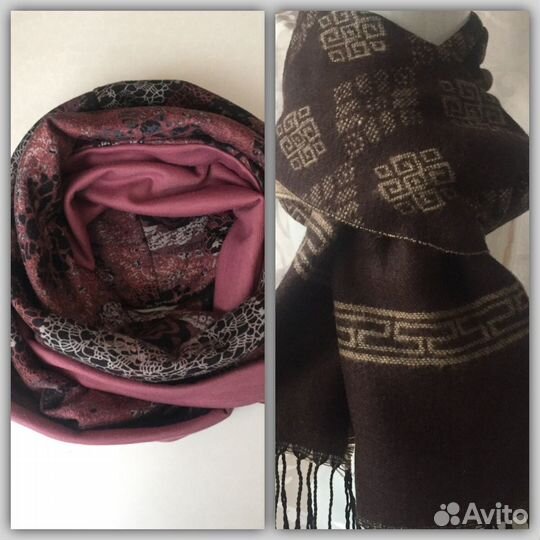 Шарф снуд тёплый