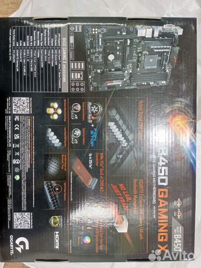 Материнская плата gigabyte b450 Gaming X