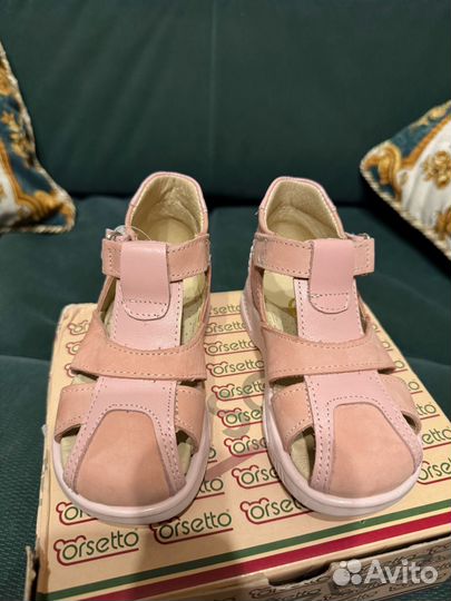Сандалии для девочки Orsetto новые 23р