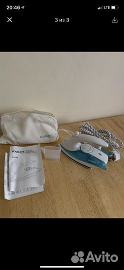Утюг дорожный Scarlett