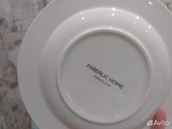Набор тарелок фарфор faberlic home