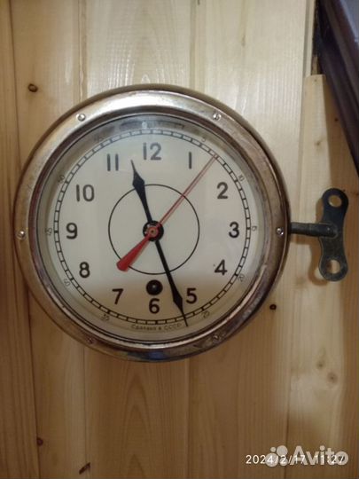 Часы корабельные СССР