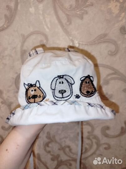 Панама и шапочка на 1-1, 5 года