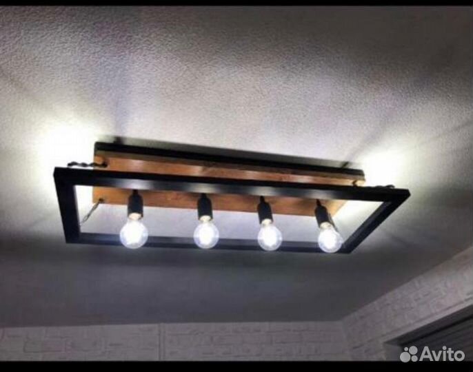 Люстра потолочная лофт