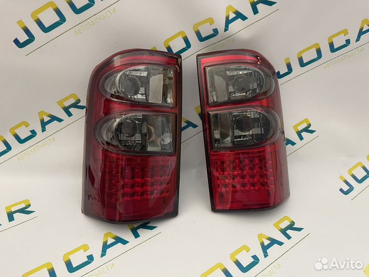 Стопы LED красно-тёмные Nissan Safari / Patrol Y61