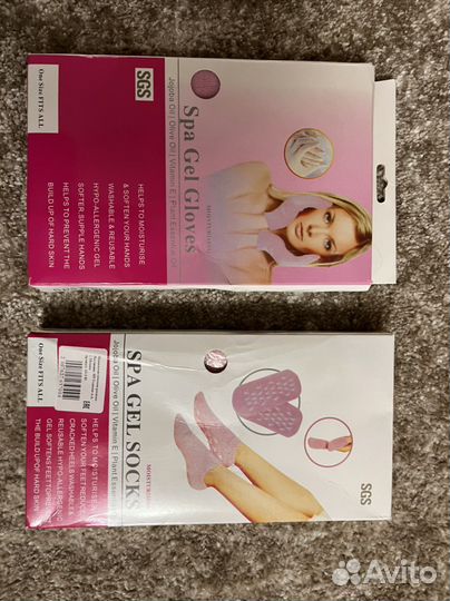 Носочки и перчатки Spa