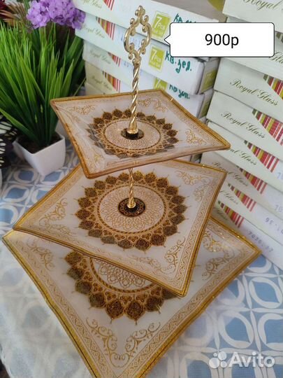 Иранские фруктовница и салатники