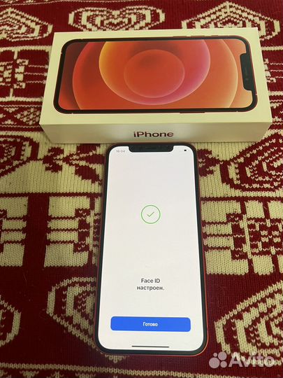 iPhone 12 256 Red 100 батарея