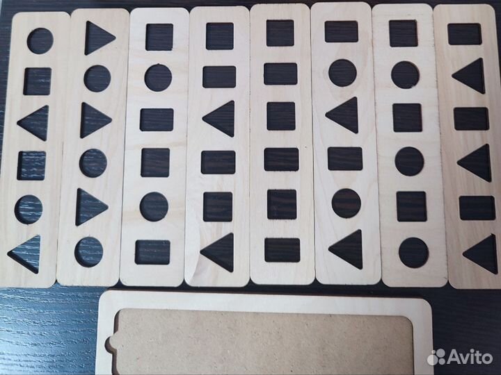 Деревянный сортер сундучок