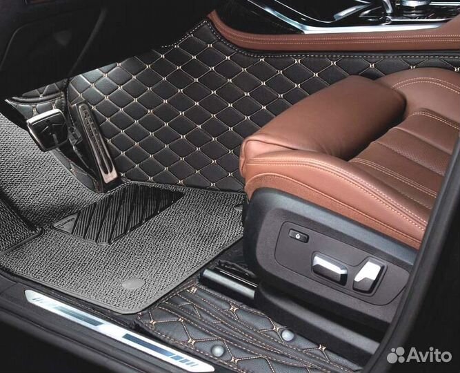 3D Коврики Mercedes GLS G GL ML GLE GLK из Экокожи