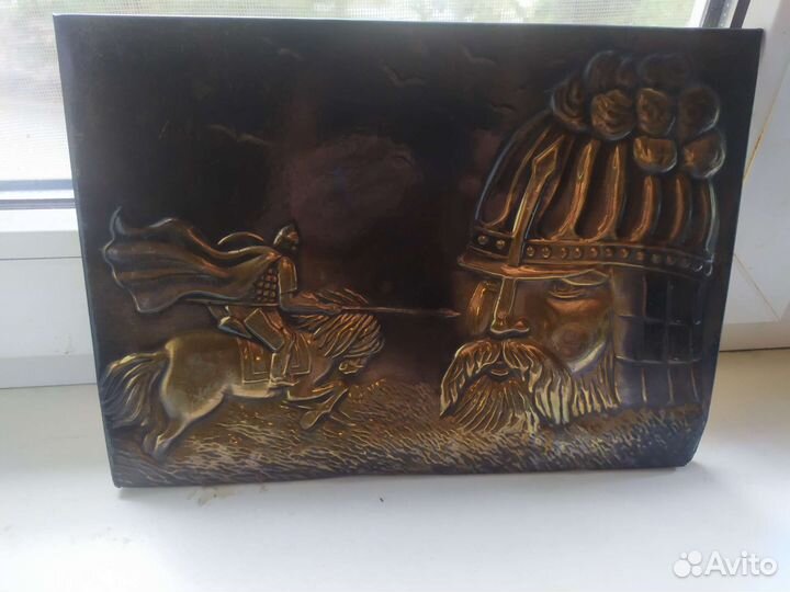 Чеканка медная СССР