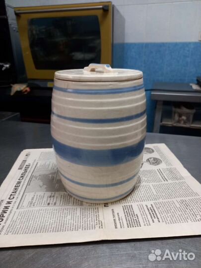 Бочонок керамический