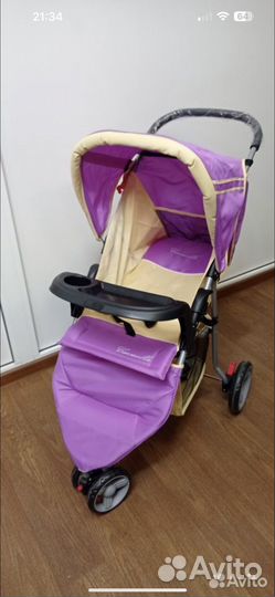 Коляска для кукол большая
