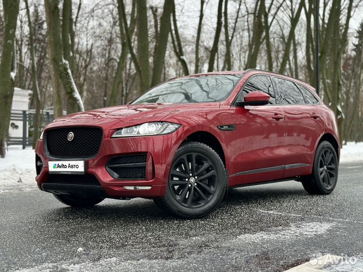 Jaguar F-Pace 3.0 AT, 2016, 88 000 км