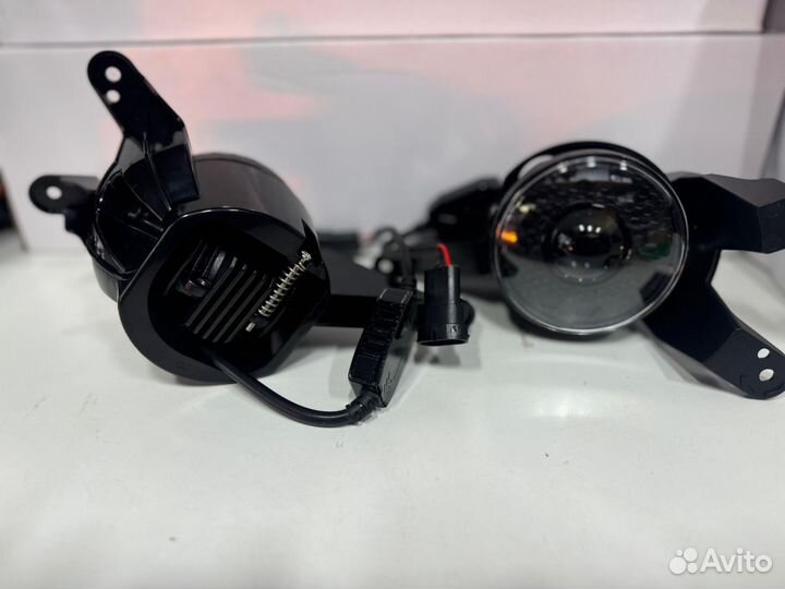 LED противотуманные фары на Chevrolet Cruze до рес