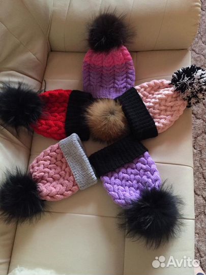 Вязаная шапка