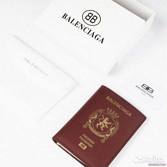 Обложка на паспорт Balenciaga (Арт.86573)