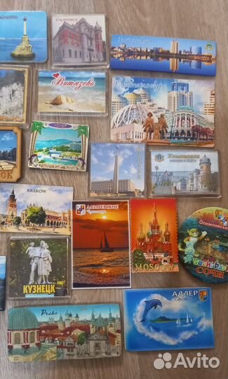 Магниты на холодильник пакетом