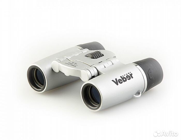 Бинокль бн 6x18 серебр. Veber Sport
