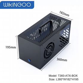 Внешний корпус для видеокарты Wikingoo T360, egpu