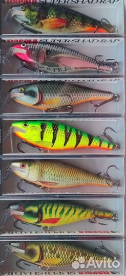 Rapala super shad RAP SSR-14 (7 цветов)