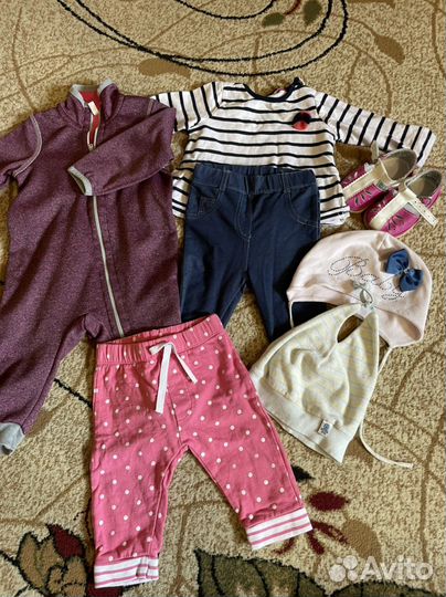 Вещи пакетом на девочку