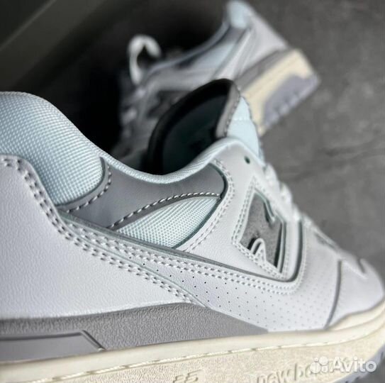 Кроссовки new balance 550 серые