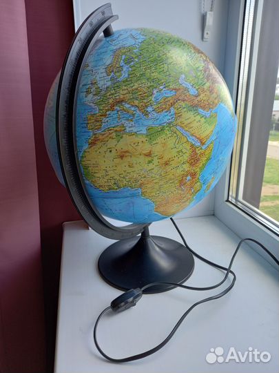 Ночник глобус
