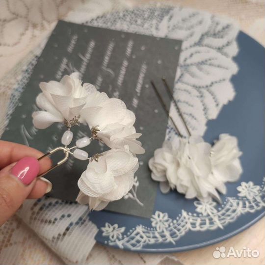 Свадебные украшения в волосы, для невесты